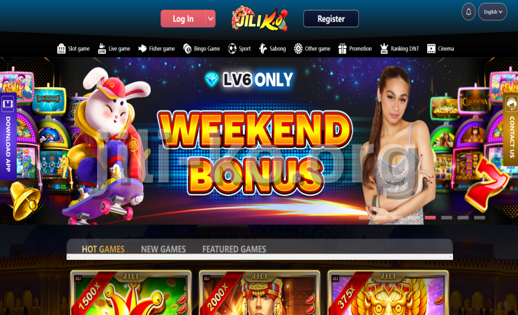 Hakbang 1: Bisitahin ang opisyal na website ng Jiliko Casino​