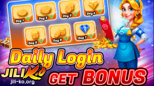 Log in every day to get bonuses