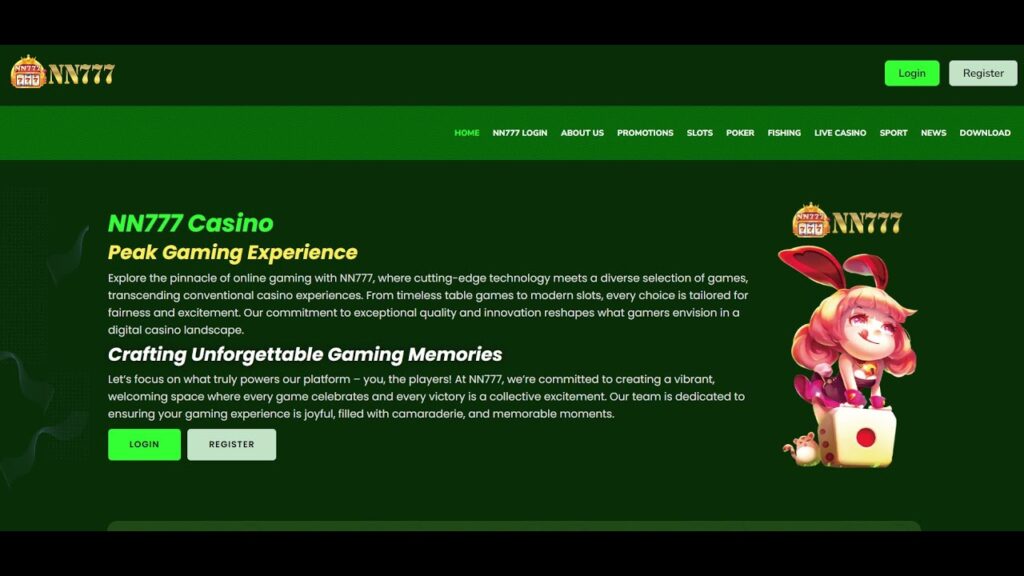 Security features of nn777 Casino